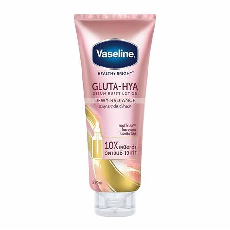 Vaseline Gluta- Hya Serum Dewey Radiance 10X Burst Lotion 330ml
