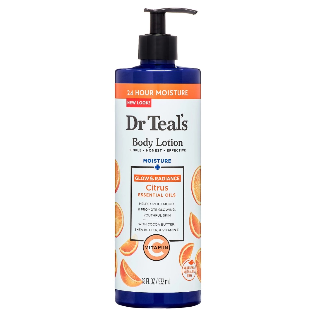 Dr Teal’s Vitamin C Body Lotion 18 Oz.