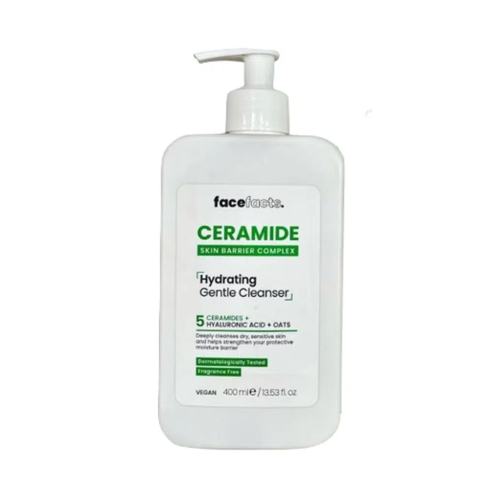 FaceFacts Ceramide Hydrating Gentle Cleanser 400ml