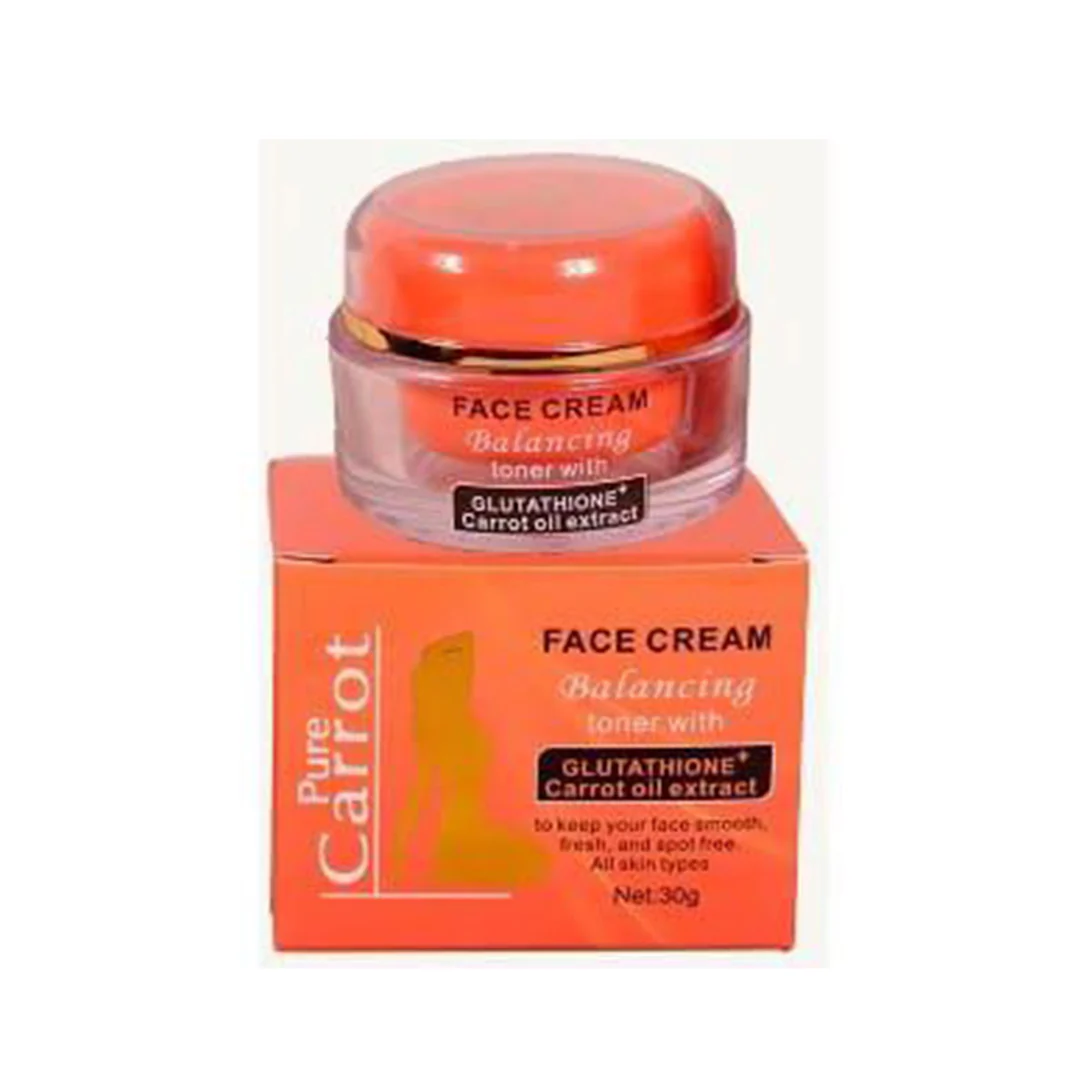 Pure Carrot face cream