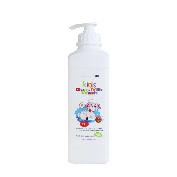 Bubula Baby Australian Kids Goat Milk Wash 1000ml