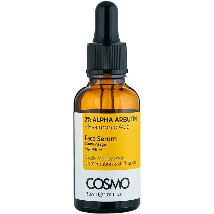 Cosmo 2% Alpha Arbutin + Hyaluronic Acid Face Serum | 30ml