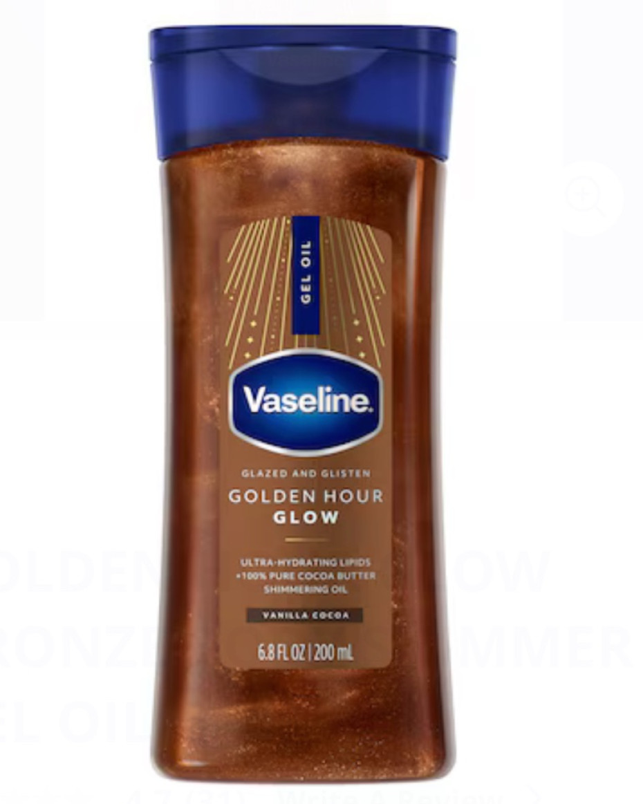Vaseline Golden Hour Glow Bronze Body Shimmer Gel Oil – 200ml
