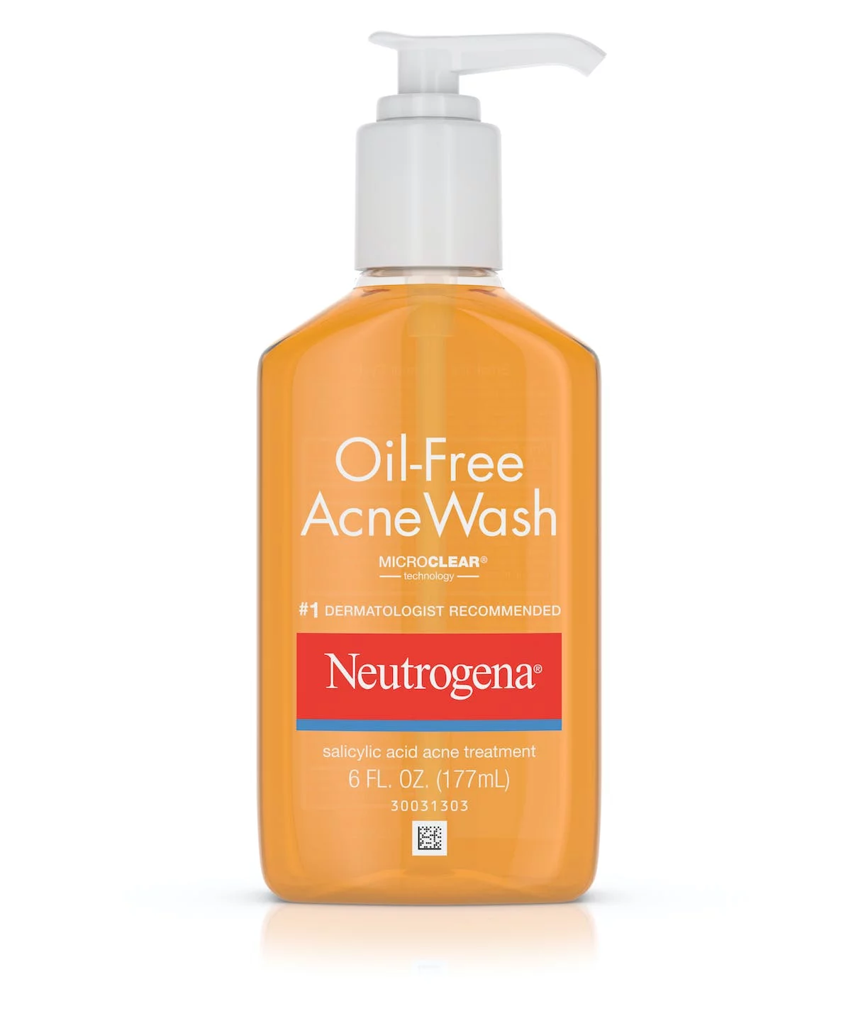 NEUTROGENA -Oil Free Acne Wash Microclear 6 FL OZ 177ml