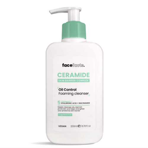 Face Facts Ceramide Oil Control Foaming Cleanser | 200ml