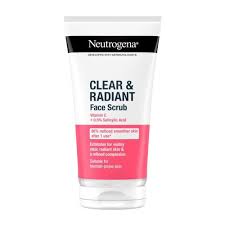 Neutrogena Clear and Radiant Face Scrub 150ml