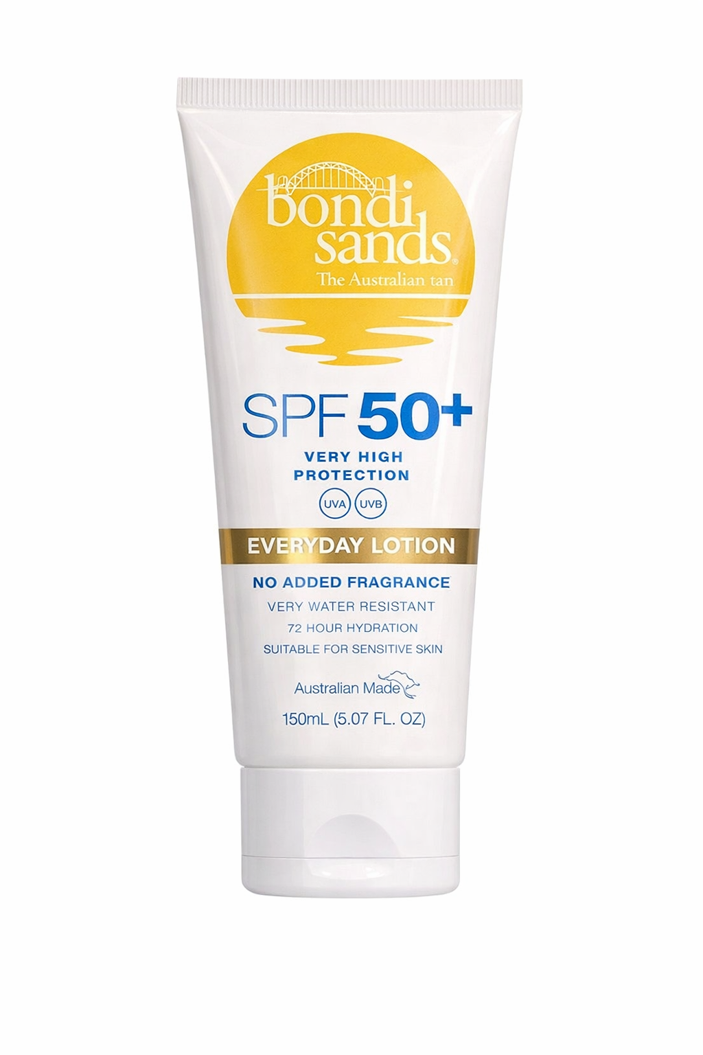 Bondi Sands Fragrance-Free Sunscreen Lotion SPF50+ 150ml